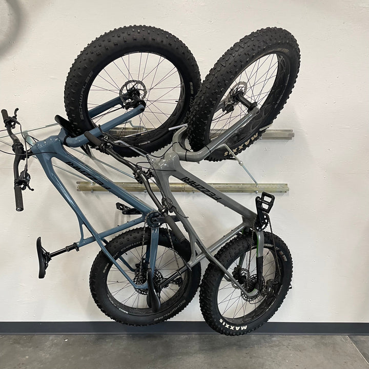 Fat Tire Tilt & Pivot Garage Bike Rack