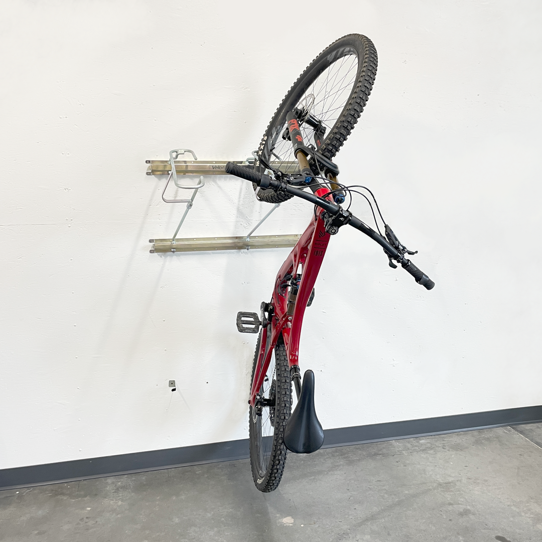 Tilt & Pivot Garage Bike Rack